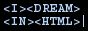 I Dream in HTML Tags
